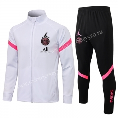2021-2022 Jordan Paris White Thailand Jacket Uniform-815