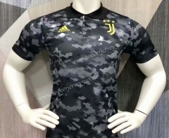 2021-2022 Juventus Black Thailand Polo Shirt-403