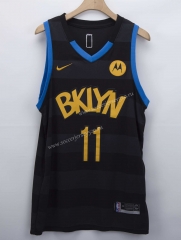 Fashion Edition Brooklyn Nets Black #11 NBA Jersey