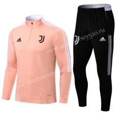 2021-2022 Juventus Pink Thailand Soccer Tracksuit-411