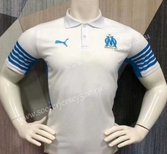 2021-2022 Olympique de Marseille White Thailand Polo Shirt-403