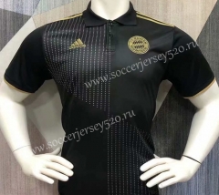 2021-2022 Bayern München Black Thailand Polo Shirt-403