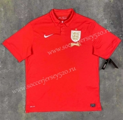 Retro Version 13-14 England Away Red Thailand Soccer Jersey AAA-510