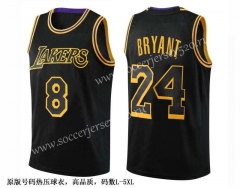 Los Angeles Lakers Black #8 NBA Jersey-SJ