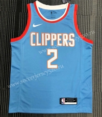 Los Angeles Clippers Blue #2 NBA Jersey-311