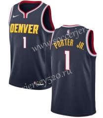 2021 Denver Nuggets Black #1 NBA Jersey
