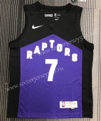 Reward Version 2021 Toronto Raptors Black&Purple #7 NBA Jersey-311