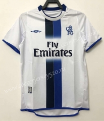 Retro Version 2003 Chelsea Away White Thailand Soccer Jersey AAA-811
