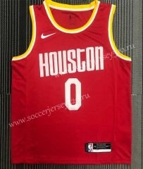 Houston Rockets Red #0 NBA Jersey-311