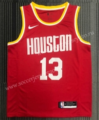 Houston Rockets Red #13 NBA Jersey-311