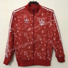 Retro Version 89 Liverpool Red Thailand Soccer Jacket-801