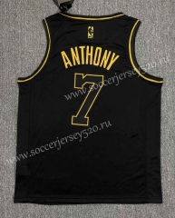 Los Angeles Lakers Black #7 NBA Jersey-SN