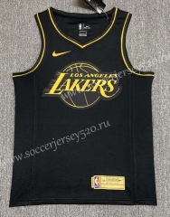 Los Angeles Lakers Black #3 NBA Jersey-SN