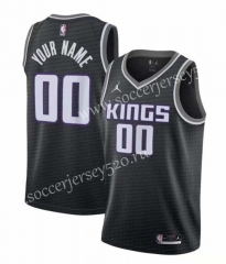 Sacramento Kings Grey #00  NBA Jersey-311
