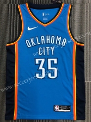 Oklahoma City Thunder Blue #35 NBA Jersey-311