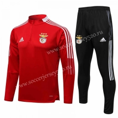 2021-2022 Benfica Red Thailand Soccer Tracksuit-815