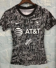 Special Edition 2021-2022 Club America Black Women Soccer Jersey AAA-802