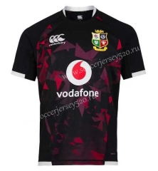 2021 Irish Lions Black Thailand Rugby Shirt