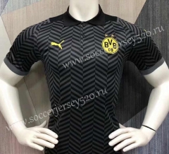 2021-2022 Borussia Dortmund Black Thailand Polo Shirt-403