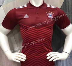 2021-2022 Bayern München Red Thailand Polo Shirt-403