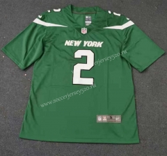 2021 New York Jets #2 Green  NFL Jersey