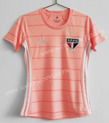 2021-2022 Sao Paulo Futebol Pink Women Thailand Soccer Jersey AAA-C1046