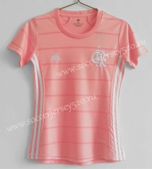 2021-2022 Flamengo Pink Women Thailand Soccer Jersey AAA-C1046