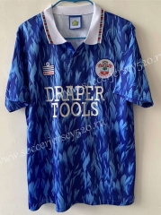 Retro Version 1992 Southampton Away Blue Thailand Soccer Jersey AAA-709