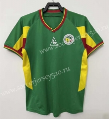 Retro Version 2002 Senegal Green Thailand Soccer Jersey AAA-811
