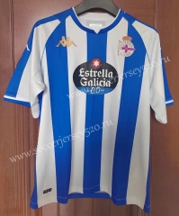 21-22 Deportivo La Coruña Home Blue&White Thailand Soccer Jersey AAA-7T