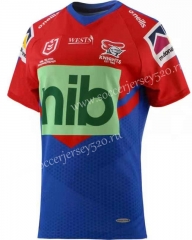 2021-2022 Knight Home Red&Blue Thailand Rugby Jersey
