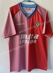 Retro Version 1988 Aston Villa Away Red Thailand Soccer Jersey AAA-AY