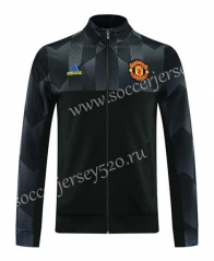 Christmas Edition 2021-2022 Manchester United Black Thailand Soccer Jacket-LH