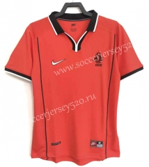 Retro Version 1998 Netherlands Home Orange Thailand Soccer Jersey AAA-811