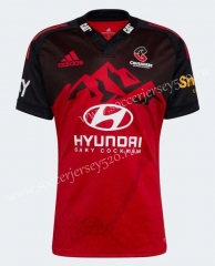 2022  Crusader Home Red Thailand Rugby Shirt