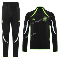 2021-2022 Celtic Black Thailand Soccer Jacket Uniform-LH