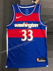 City Version 2022 Washington Wizards Blue #33 NBA Jersey-311