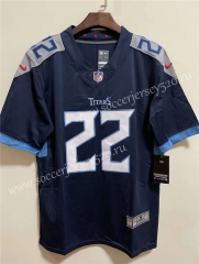 2021 Tennessee Titans Royal Blue #22 NFL Jersey