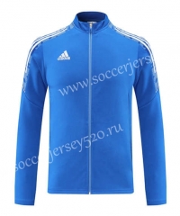 2021-2022 Adidas Color Blue Thailand Soccer Jacket-LH