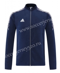 2021-2022 Adidas Royal Blue Thailand Soccer Jacket-LH