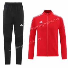 2021-2022 Adidas Red Thailand Soccer Jacket Unifrom-LH