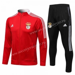 2021-2022 Benfica Red Thailand Jacket Uniform-815