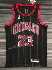 Trapeze Version 2021-2022 Chicago Bulls Black #23 NBA Jersey-311