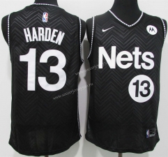 Reward Version 2021-2022 Brooklyn Nets Black #13 NBA Jersey