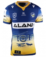 2020-2021 Parramatta Eels Blue Rugby Shirt
