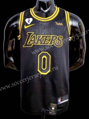 Los Angeles Lakers Black #0 NBA Jersey-609