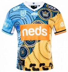 Indigenous Version 2020-2021 Titans Blue Thailand Rugby Jersey