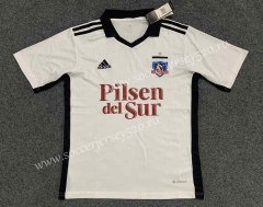 2022-2023 Colo-Colo Home White Thailand Soccer Jersey AAA-GB