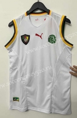 Retro Version Cameroon White Thailand Soccer Vest AAA-811