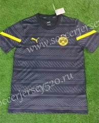 2022-2023 Borussia Dortmund Black Thailand Training Soccer Jersey AAA-802